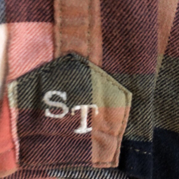 Southern Tide Plaid Cotton Shirt Mens Size Large Long Sleeve Button Down Preppy - Picture 7 of 12